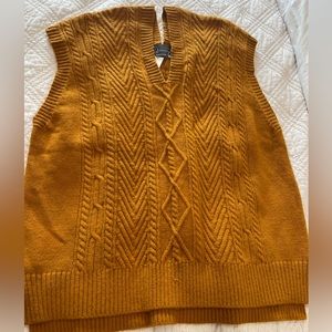 Anthropologie knit vest. New one size